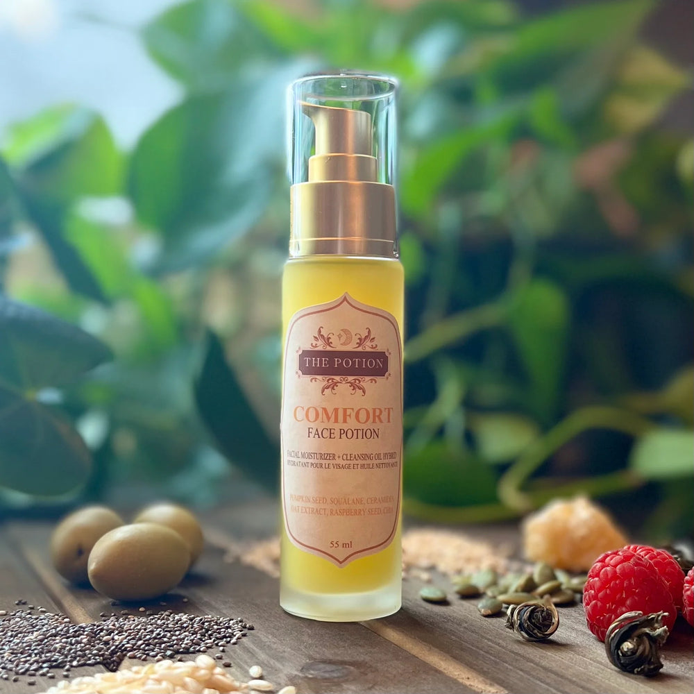 THE POTION MASTERS Comfort Facial Moisturizer + Cleansing Oil Hybrid
