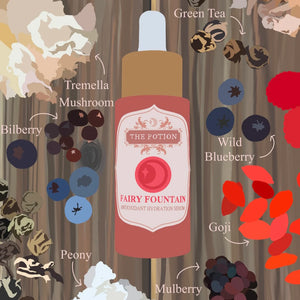THE POTION MASTERS Fairy Fountain Antioxidant Hydration Serum
