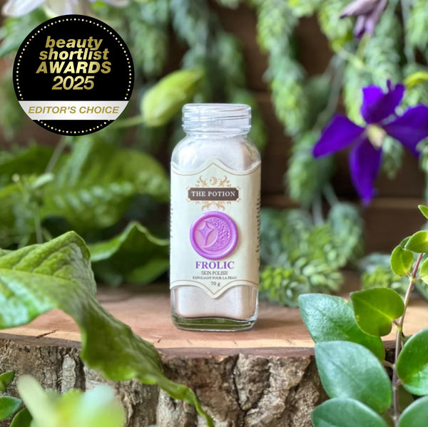 The Potion Masters Frolic Skin Polish for bright, refreshed skin