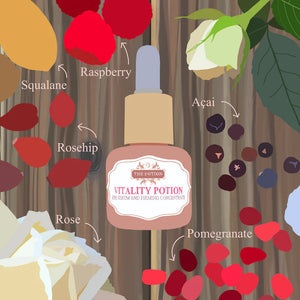 THE POTION MASTERS Vitality Potion Eye Serum + Firming Concentrate