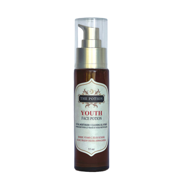 THE POTION MASTERS Youth Facial Moisturizer + Cleansing Oil Hybrid