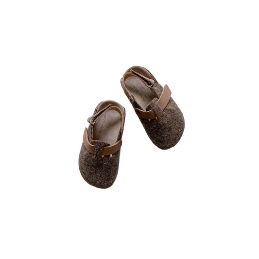 THE SIMPLE FOLK The Wool Slip-On Cocoa ALWAYS SHOW