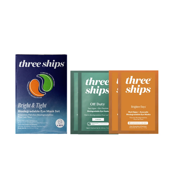THREE SHIPS OffDuty™ + Brighter Days™ 4-Pack Eye Mask Samples