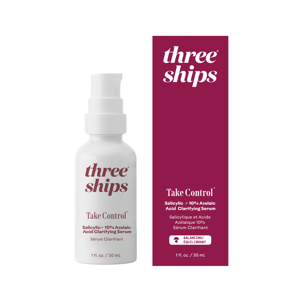 THREE SHIPS Take Control™ Salicylic + 10% Azelaic Acid Clarifying Serum