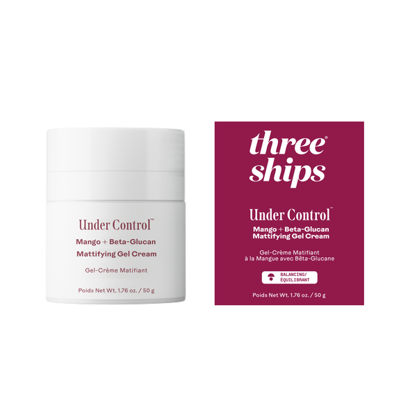 THREE SHIPS Under Control™ Mango + Beta-Glucan Mattifying Gel Cream