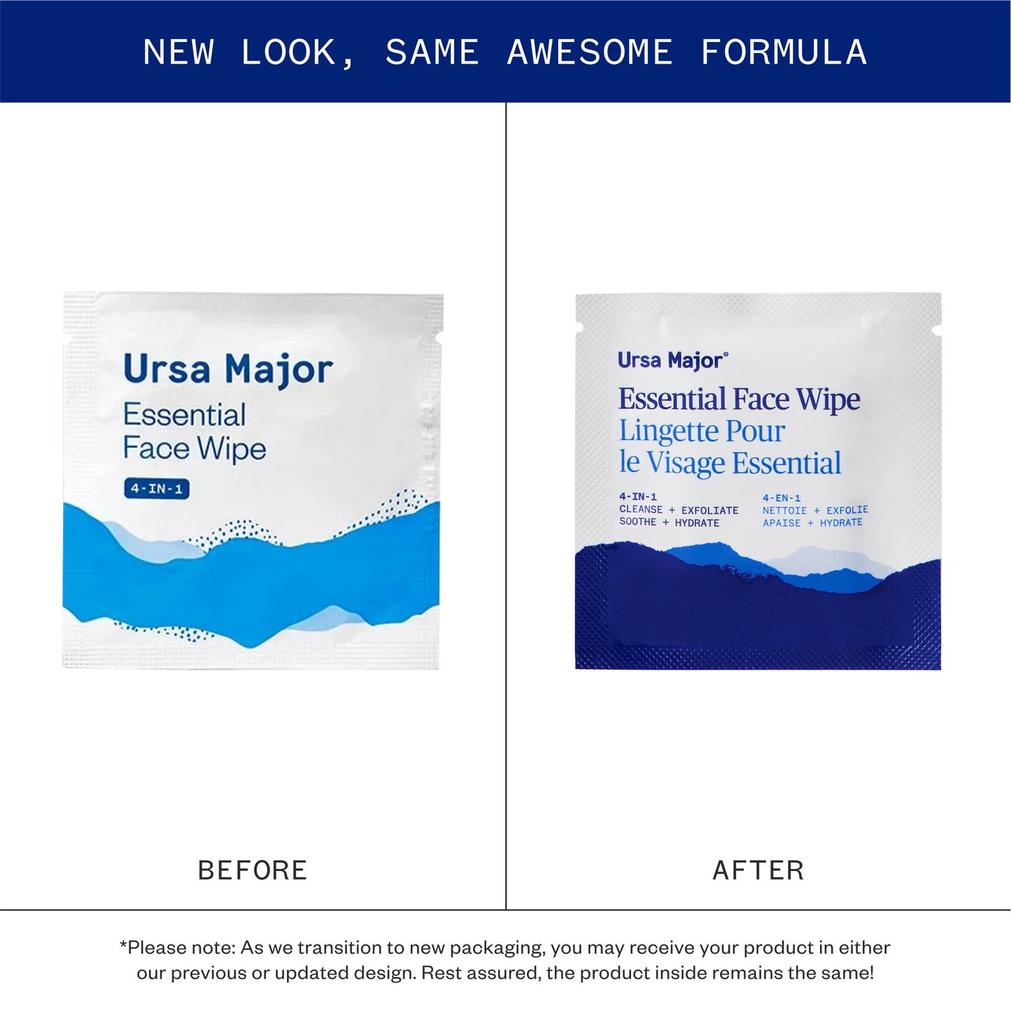 URSA MAJOR Essential Face Wipes. ALWAYS SHOW