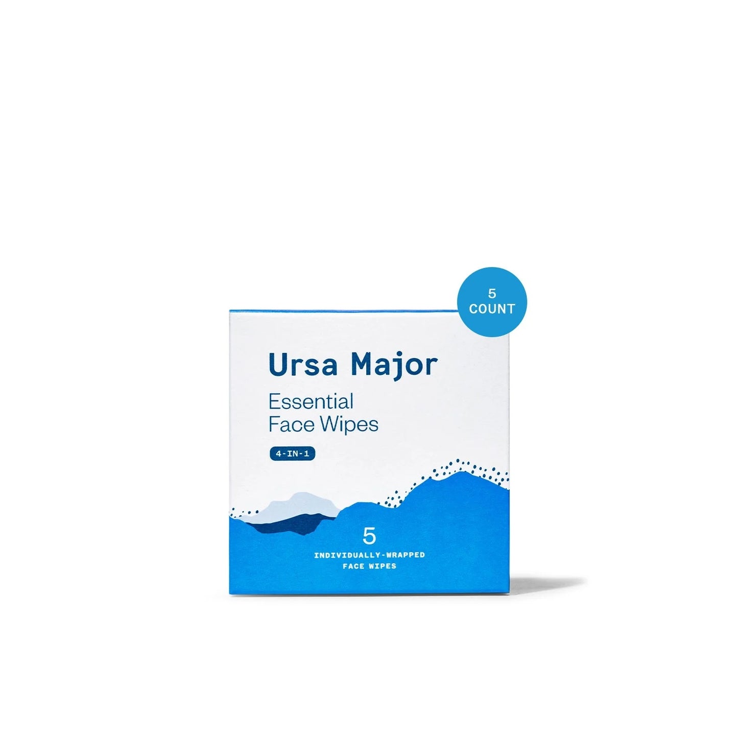 URSA MAJOR Essential Face Wipes 5-pack