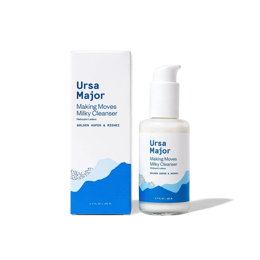 URSA MAJOR Making Moves Milky Cleanser - enzyme-powered facial milk for clean, hydrated skin