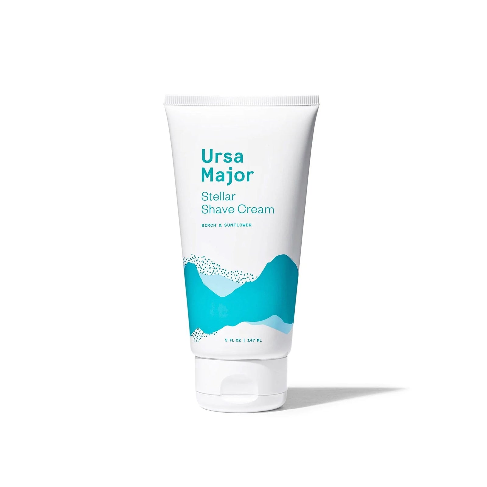 URSA MAJOR Stellar Shave Cream - super-nourishing, non-lathering shave cream for a close shave. Perfect for face, legs, and body. Minimizes nicks and cushions skin. Scented with a coniferous blend of ginger, grapefruit, vetiver, and bergamot. Sulfate-free.