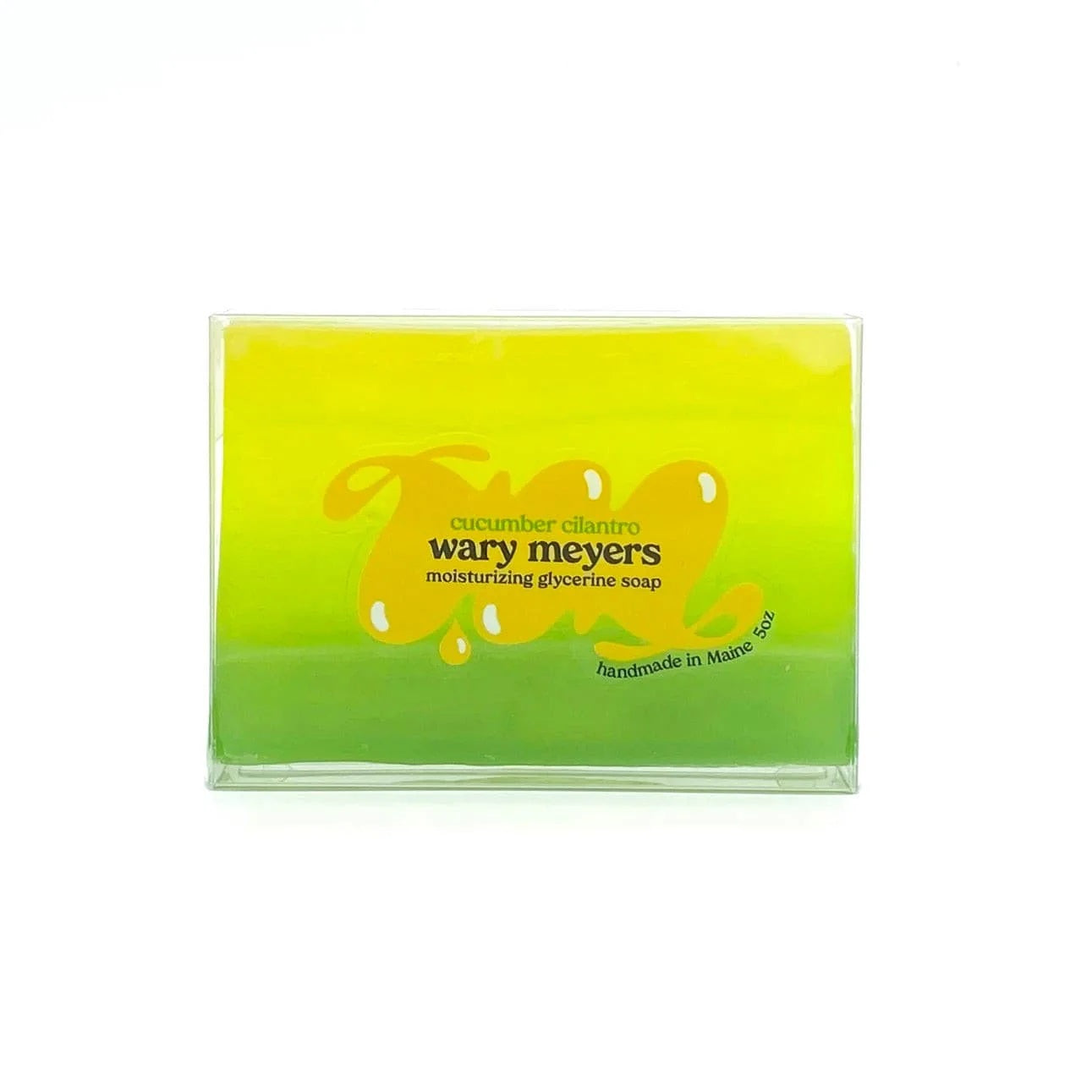 WARY MEYERS Cucumber & Cilantro Glycerine Soap