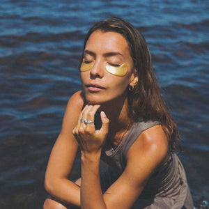 WILD GRACE Golden Eyes Mask