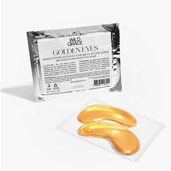WILD GRACE Golden Eyes Mask