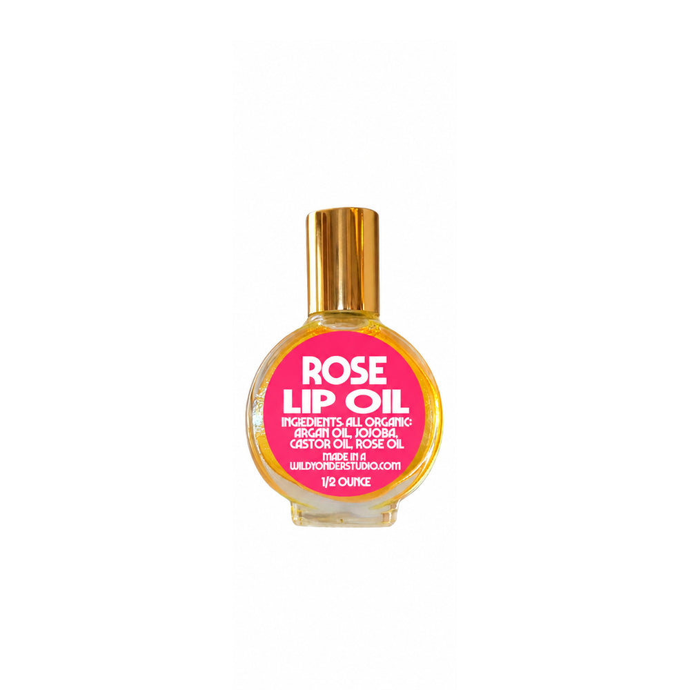 WILD YONDER STUDIO Hydrating Lip Oil Gloss Rose
