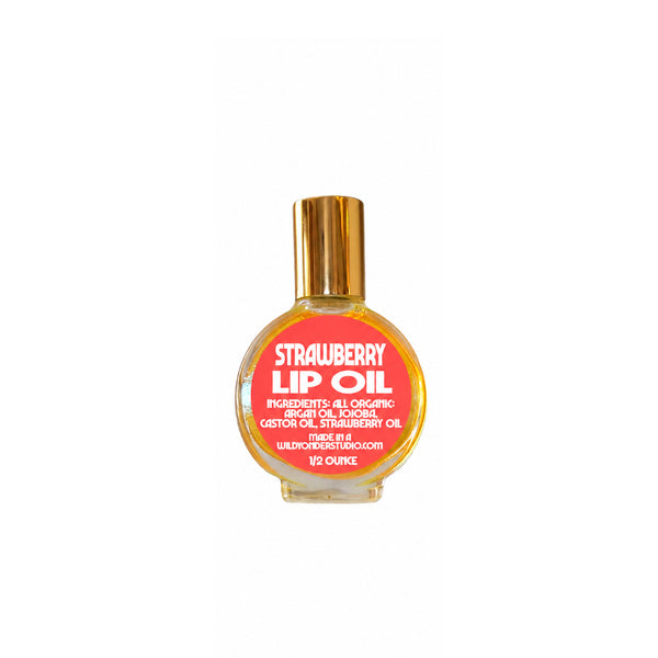 WILD YONDER STUDIO Hydrating Lip Oil Gloss Strawberry