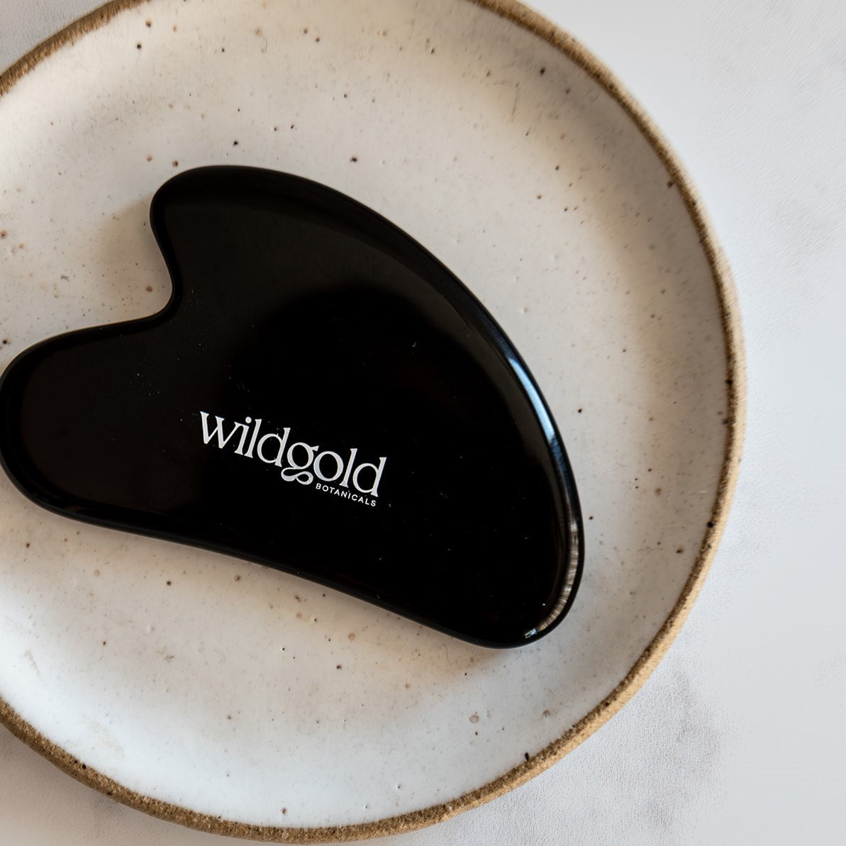 Wildgold Botanicals black obsidian Gua Sha