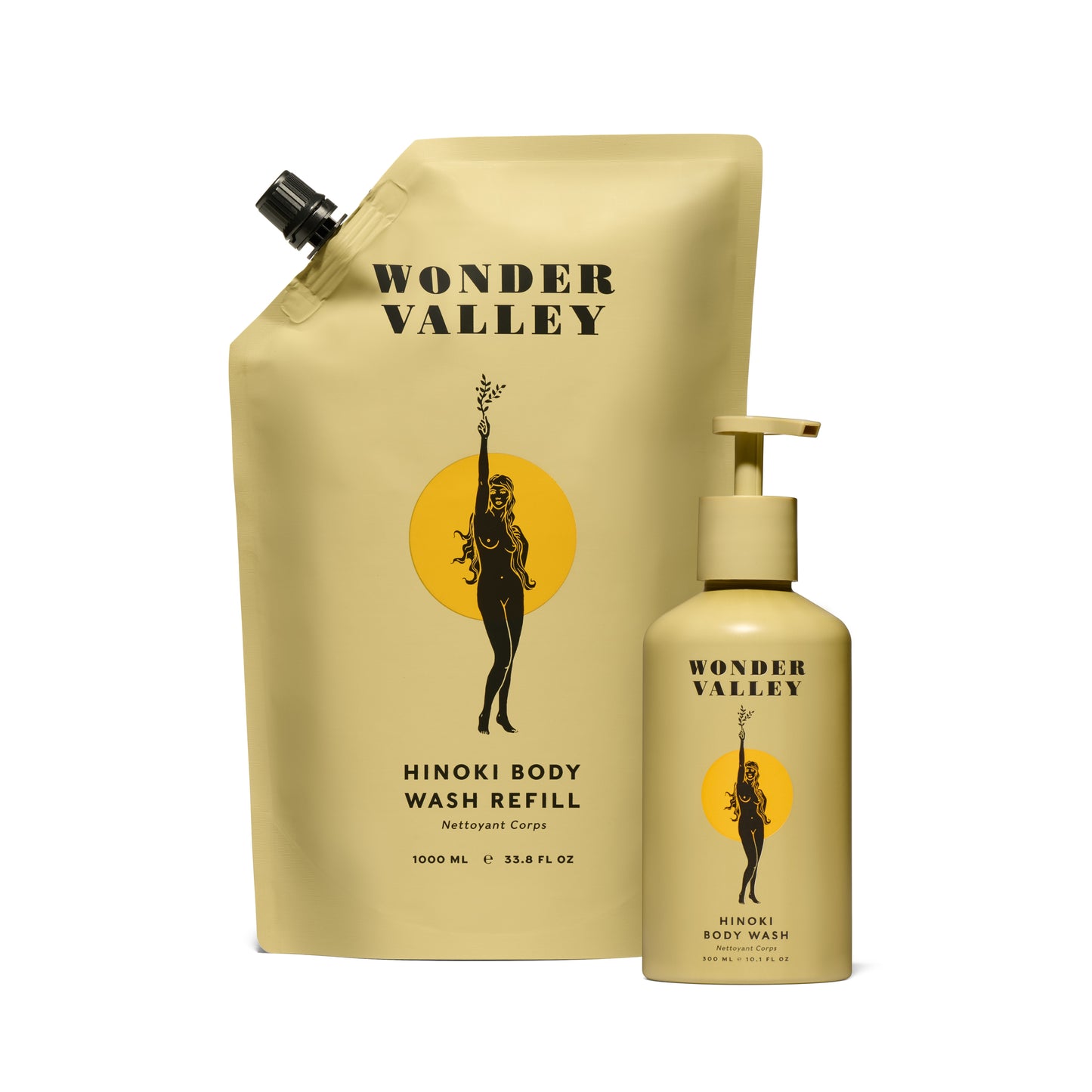 WONDER VALLEY Hinoki Body Wash Refill