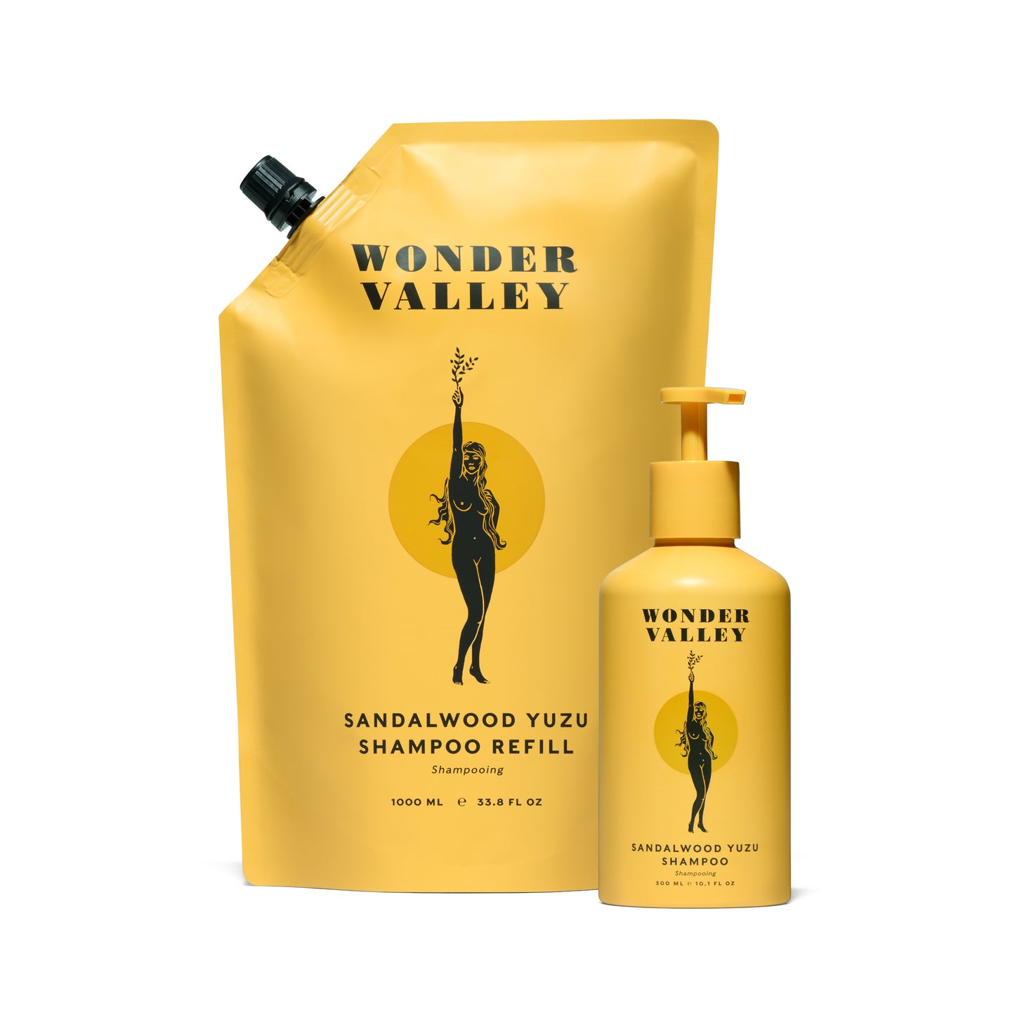 WONDER VALLEY Sandalwood Yuzu Shampoo Refill