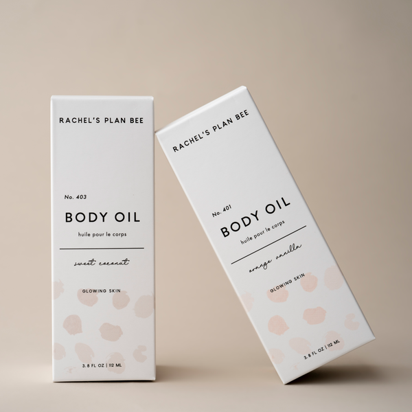 RACHEL'S PLAN BEE Body Oil Orange Vanilla