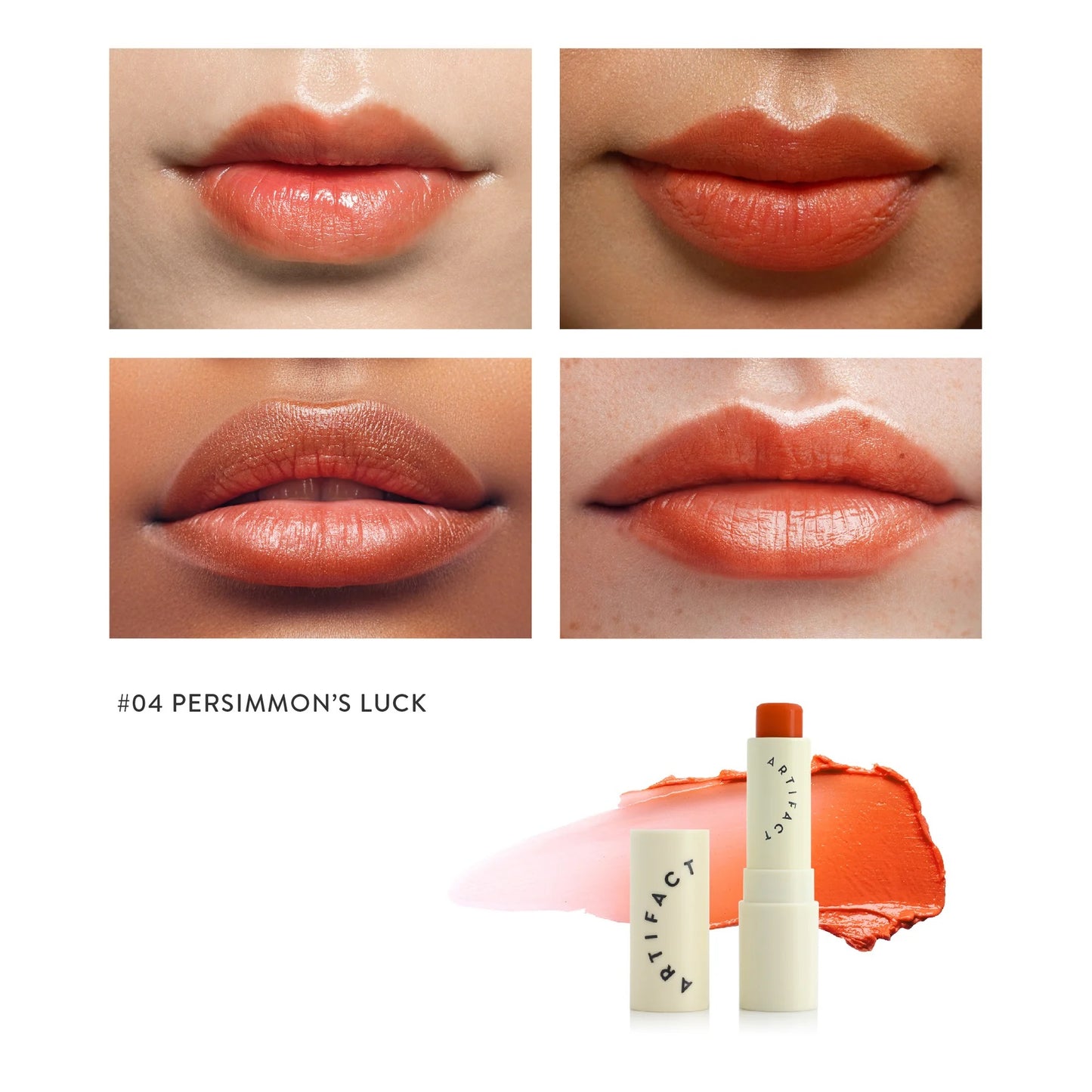 ARTIFACT Soft Sail Blurring Tinted Lip Balm #04 persimmon's luck