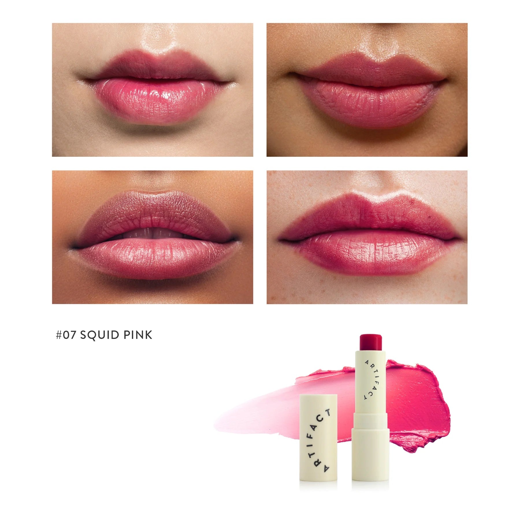 ARTIFACT Soft Sail Blurring Tinted Lip Balm #07 squid pink