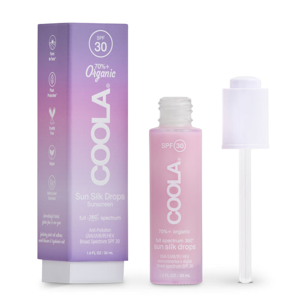 COOLA - Full Spectrum 360° Sun Silk Drops Écran Solaire Bio FPS 30