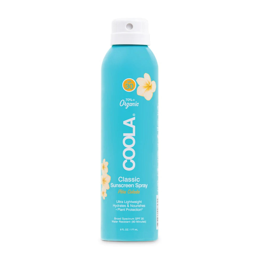 COOLA Classic Body Organic Sunscreen Spray SPF 30 Pina Colada