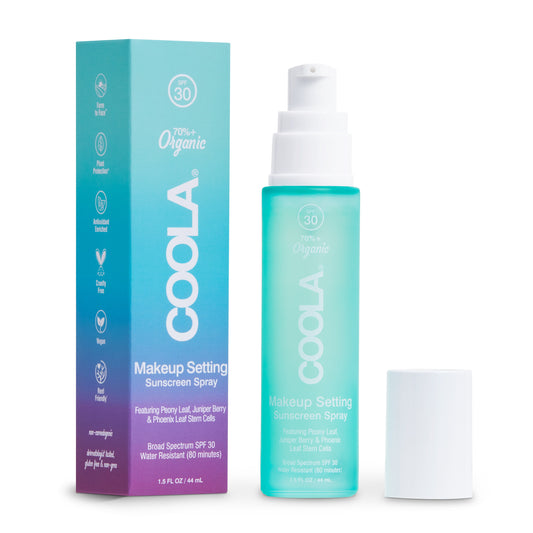 COOLA - Spray Fixateur de Maquillage Visage SPF 30