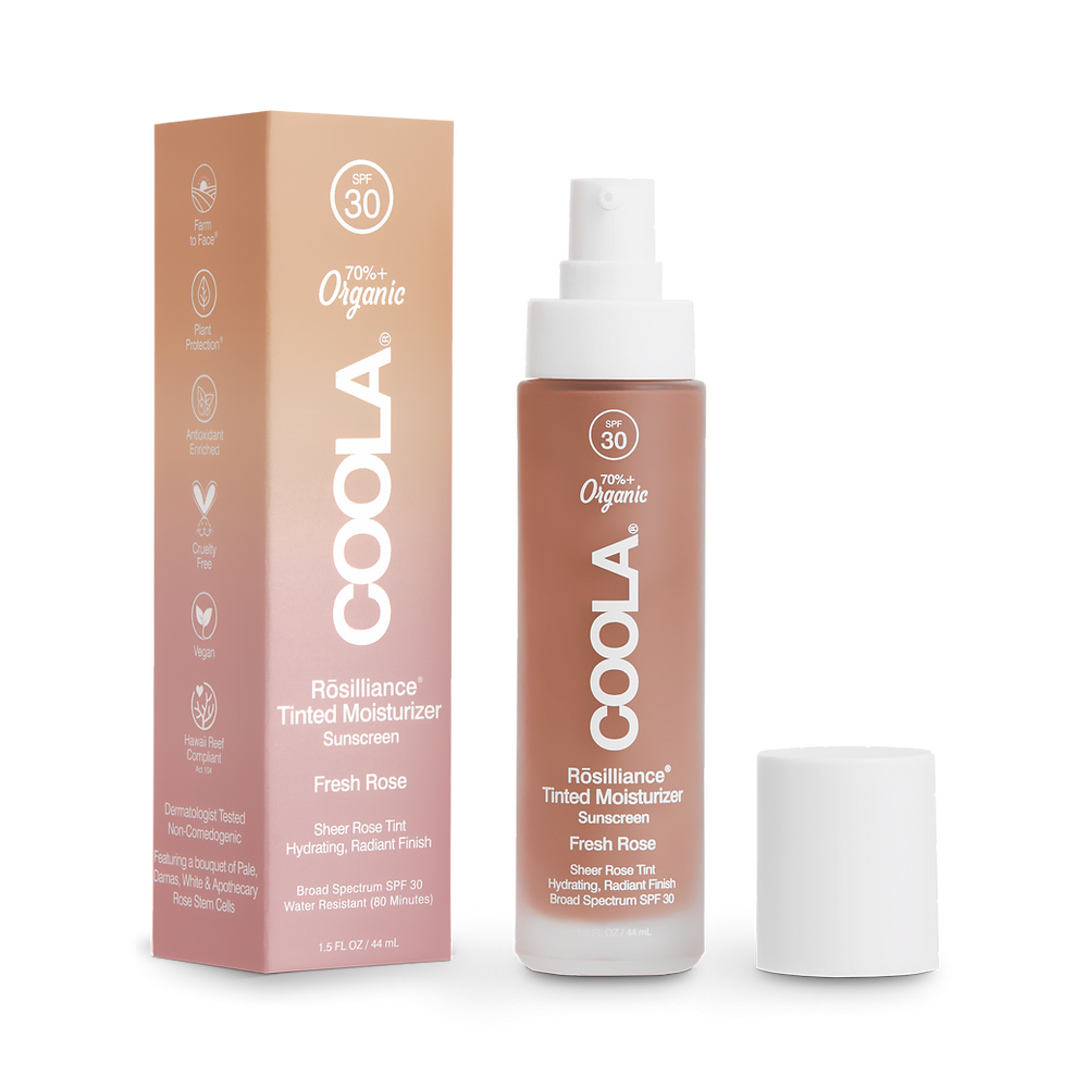 COOLA - Rōsilliance® Crème Solaire Teintée Hydratante Bio SPF 30