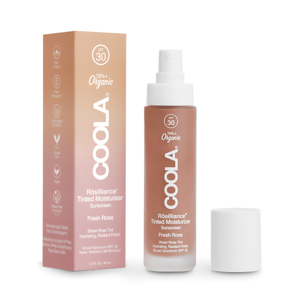 COOLA - Rōsilliance® Crème Solaire Teintée Hydratante Bio SPF 30