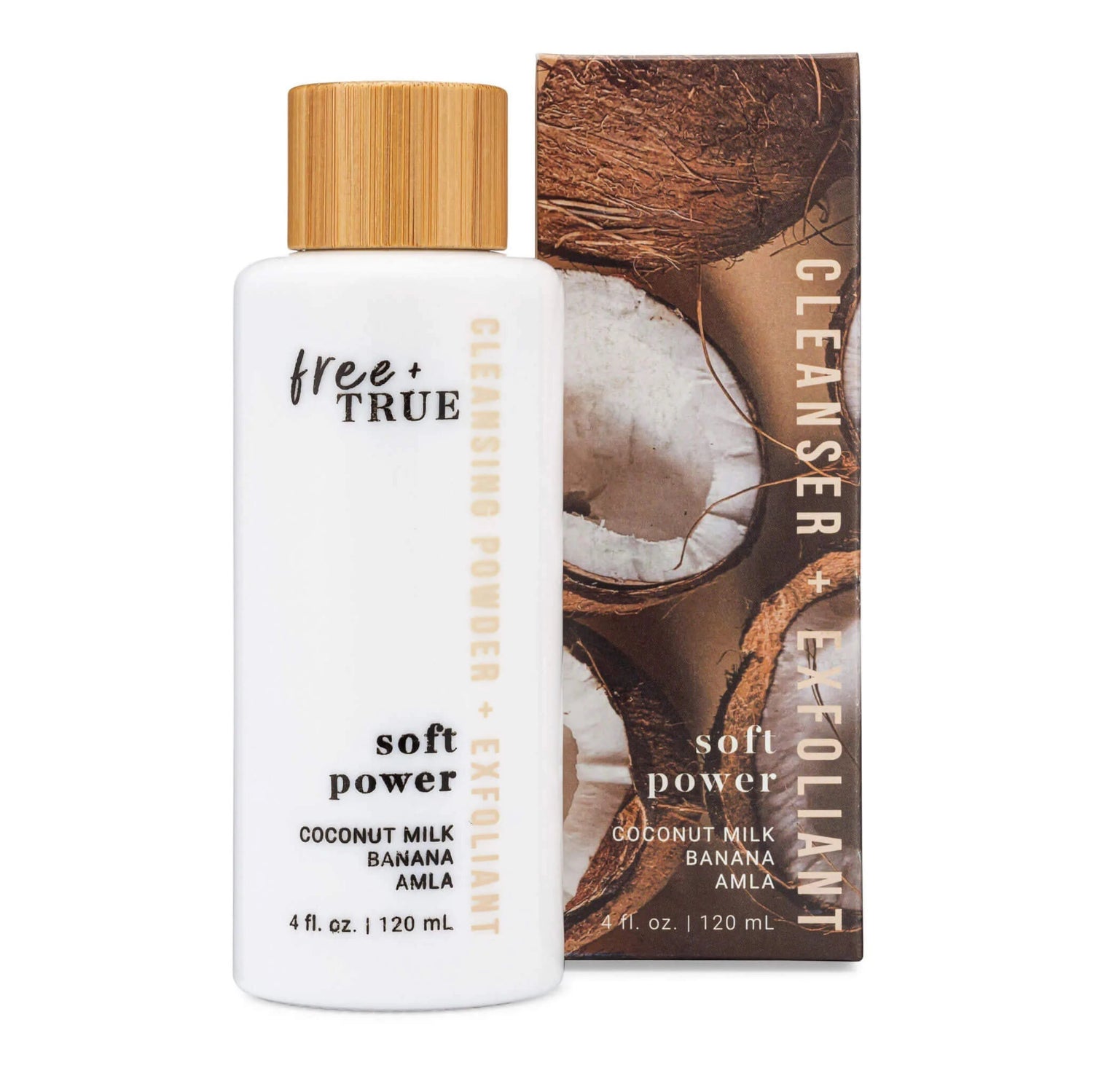 FREE + TRUE - Soft Power Cleansing Powder + Exfoliant – The Green ...