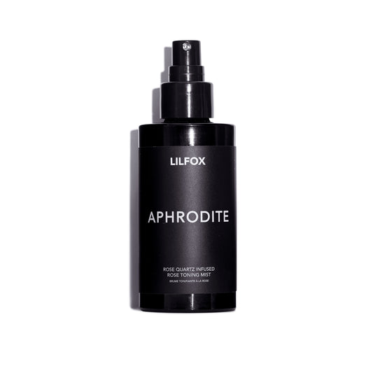 LILFOX APHRODITE Pure Rosewater Toning Mist - 100% organic rosewater mist that hydrates, cools, and combats signs of aging