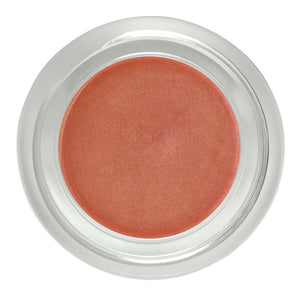 Living Libations Cosmic Apricot Shimmer balm with peachy-gold tint for lips and cheeks