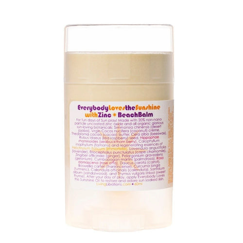 LIVING LIBATIONS Everybody Loves the Sunshine Zinc Beach Balm 60ml