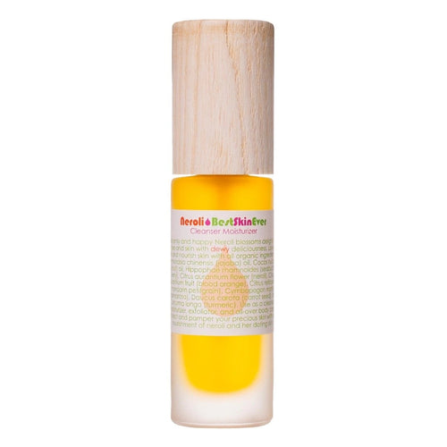 Living Libations Best Skin Ever Neroli, a nourishing blend of Neroli, Blood Orange, Seabuckthorn, and Jojoba for smooth, hydrated skin. 30ml