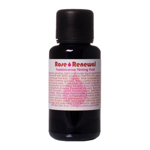 Living Libations Rose Renewal + Frankincense Firming Fluid for lightweight summer hydration. 30ml