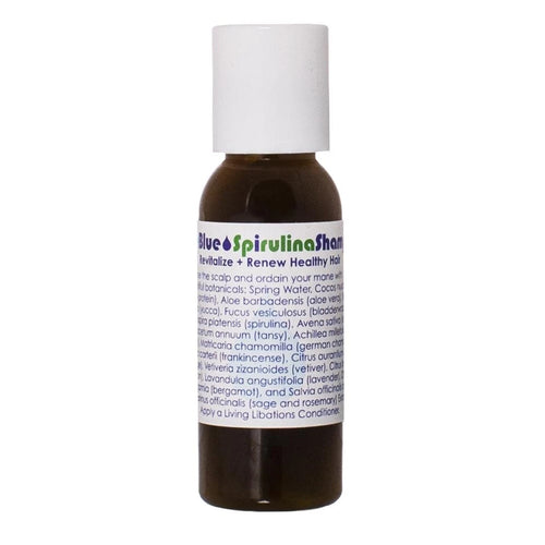 LIVING LIBATIONS True Blue Spirulina Shampoo 30ml
