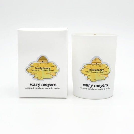 wary meyers lovely honey candle