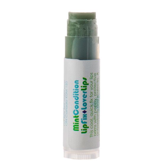 Living Libations Mint Condition Lip Fix – minty lip balm to refresh, soothe, and moisturize.