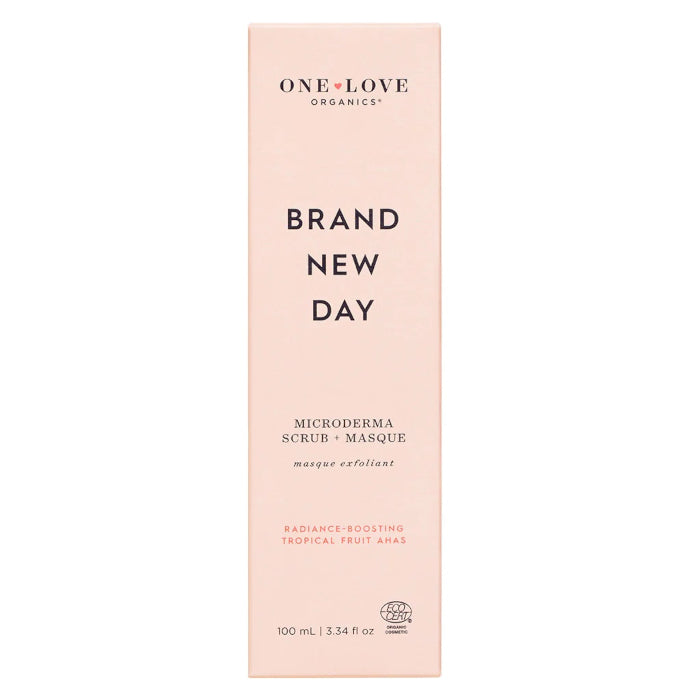 ONE LOVE ORGANICS Brand New Day Microderma Scrub and Masque full