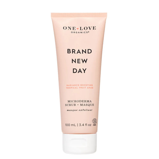 ONE LOVE ORGANICS Brand New Day Microderma Scrub and Masque full