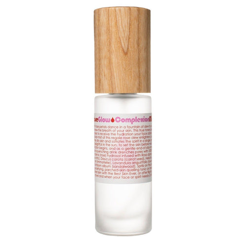 Living Libations Rose Glow Complexion Tonic rose hydrosol facial mist. 30ml