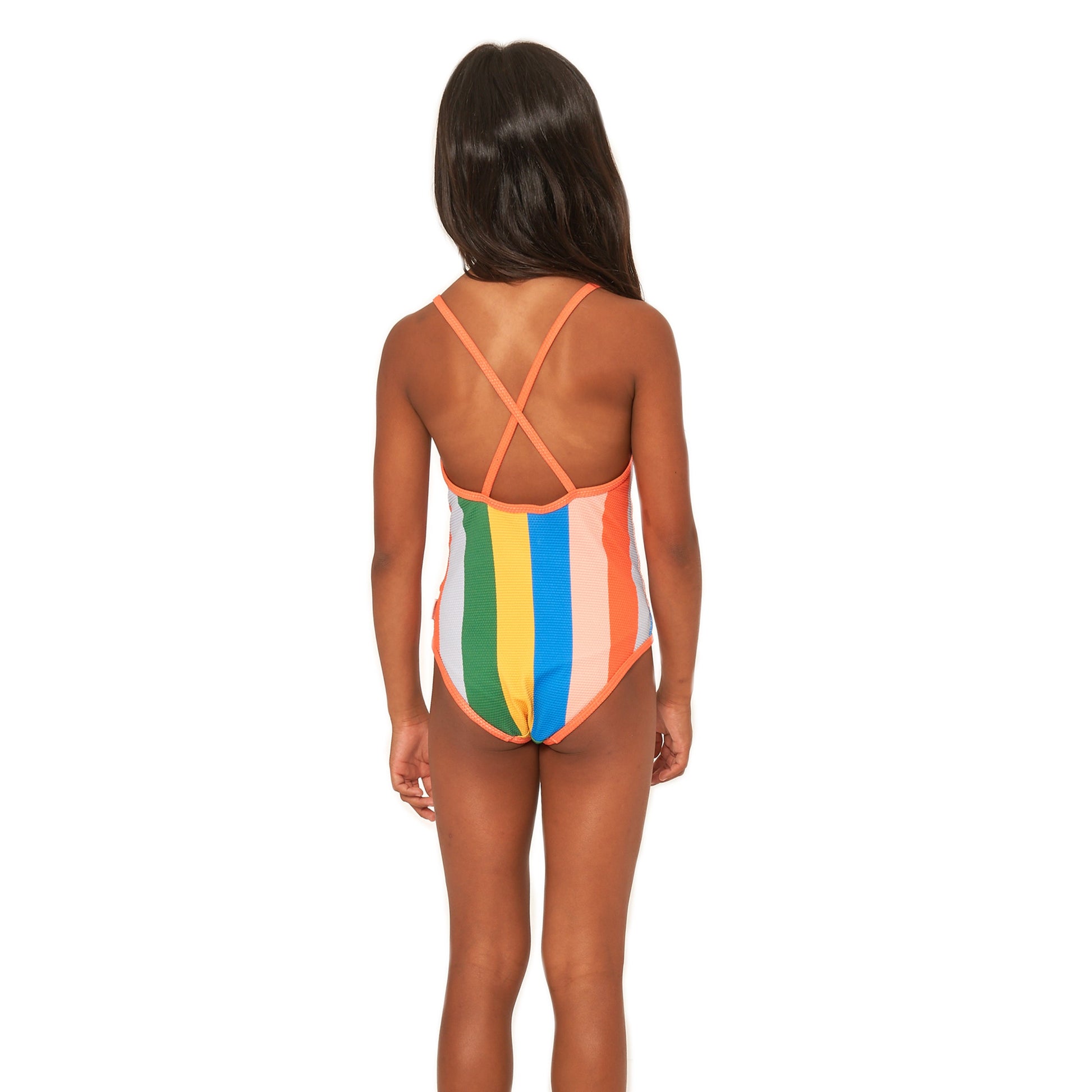 TINYCOTTONS Multicolor Stripes Swimsuit ALWAYS SHOW
