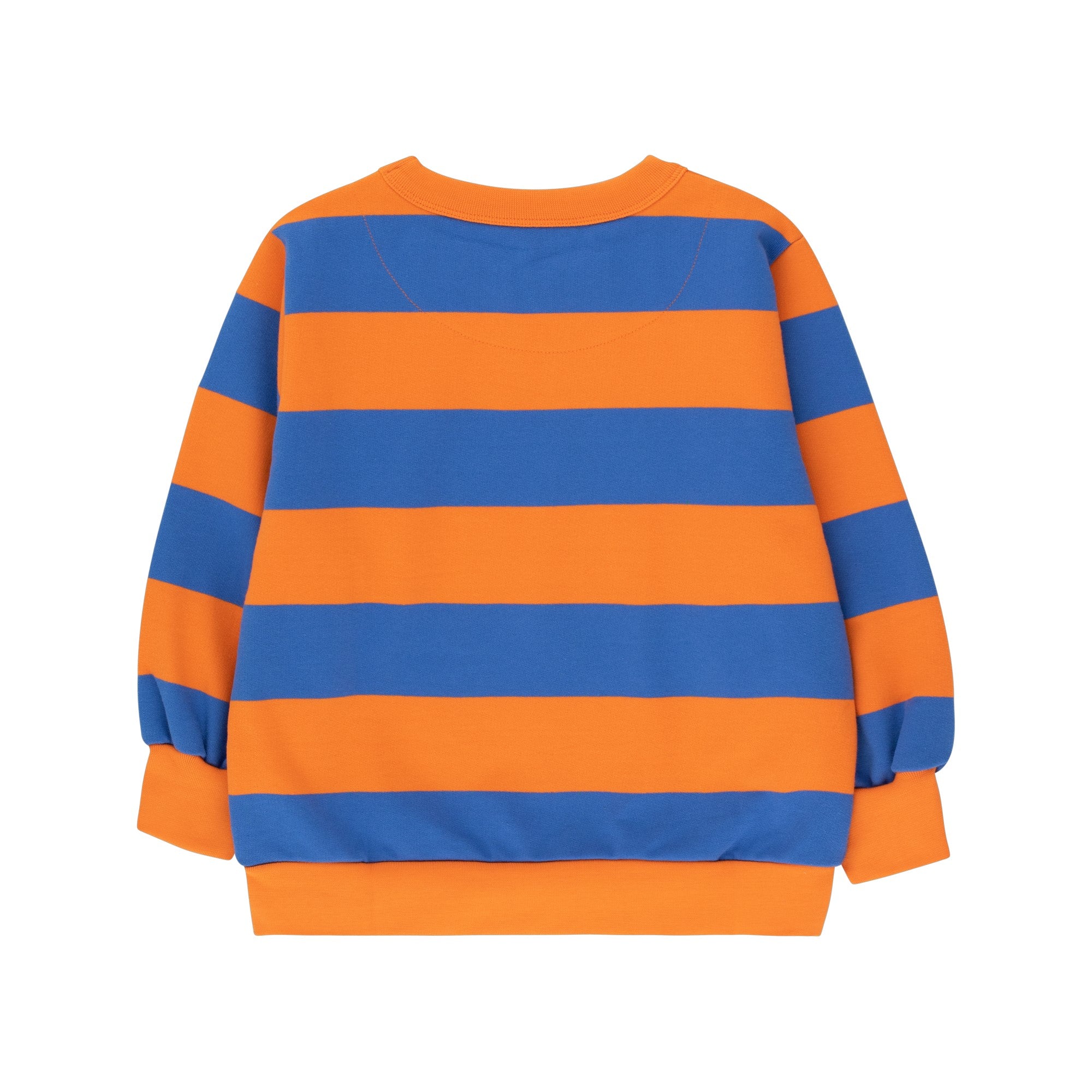 Blue 2025 striped sweatshirt